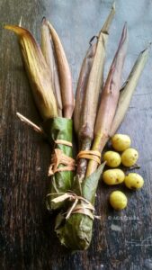 Dragon Stalk Yam and Kakad